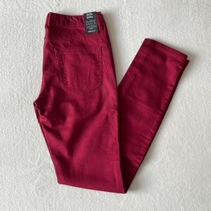NWT Maroon Jeans